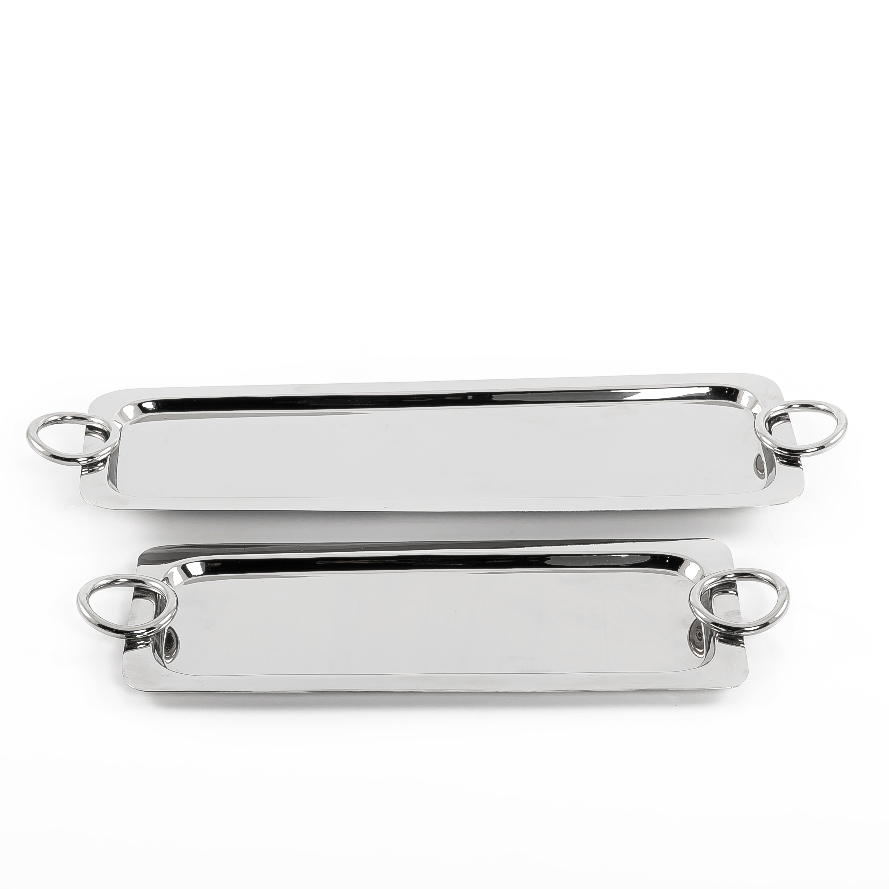 Set of 2 metal trays – Cascades UAE