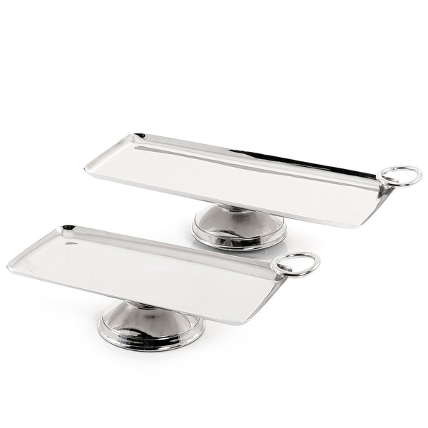 Set of 2 metal stands