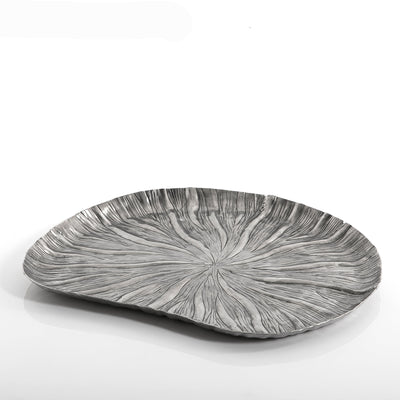 Silver holographic metal plate