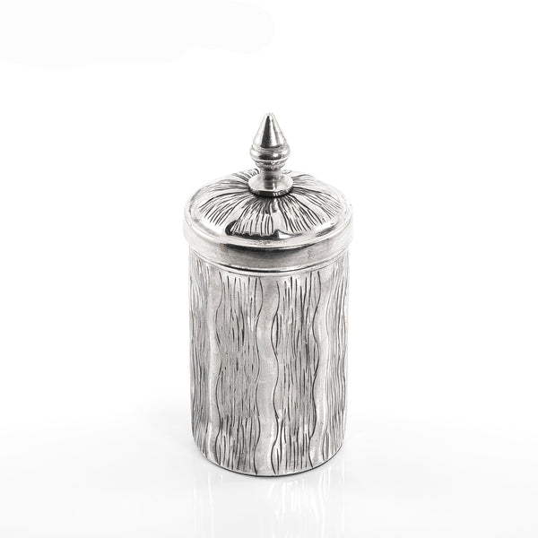 Round Metal Jar - Large Size