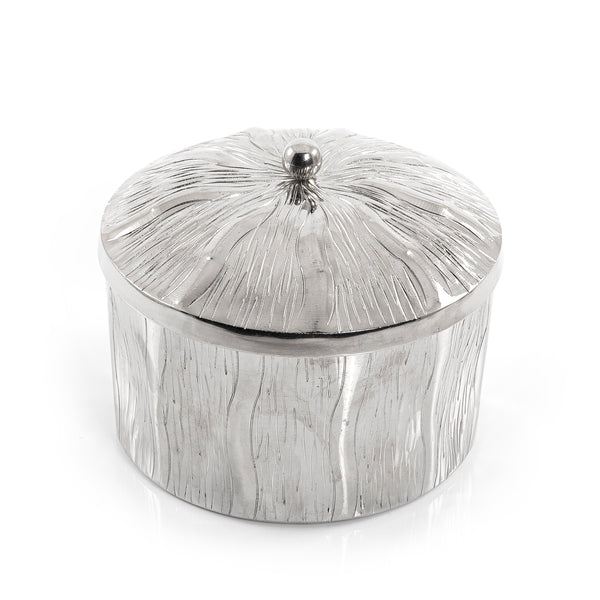 Round Metal Jar - Large Size