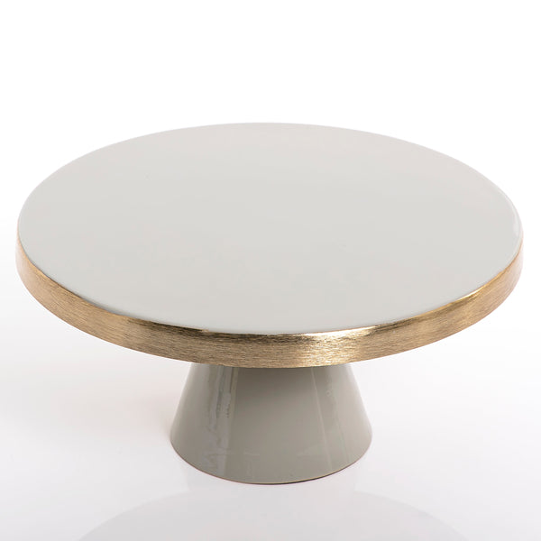 Round metal stand for cake