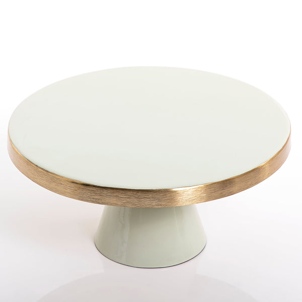 Round metal stand for cake