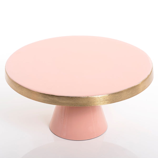 Round metal stand for cake