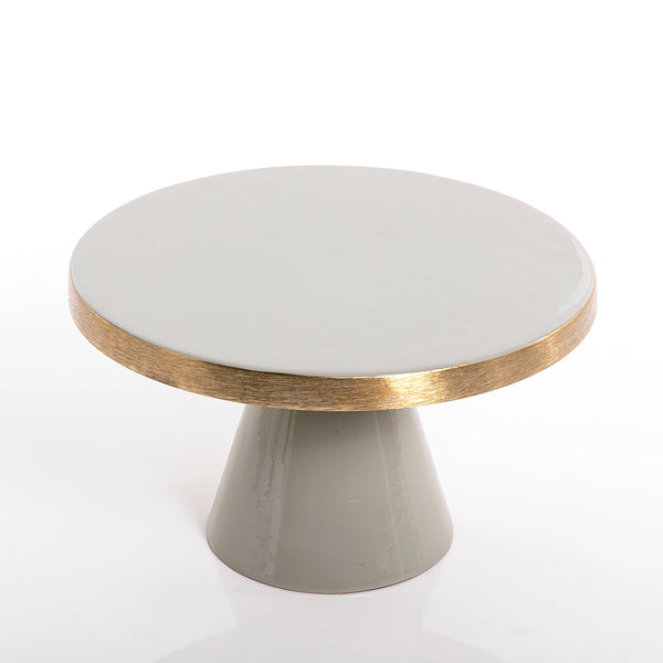 Round metal stand for cake
