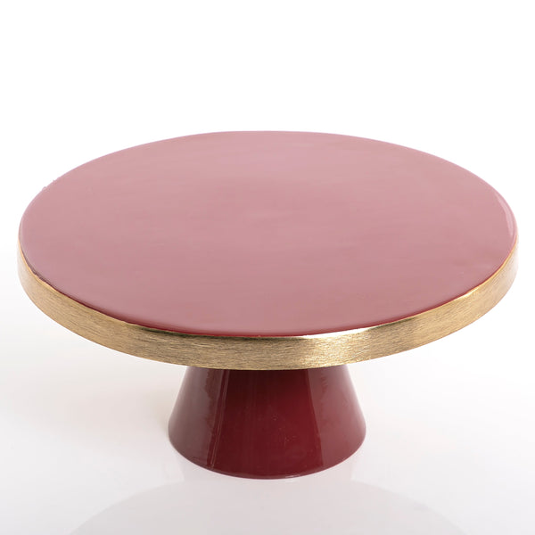 Round metal stand for cake