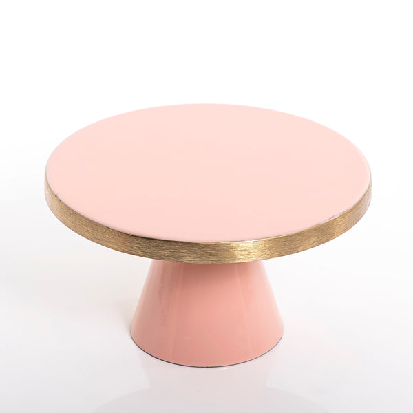 Round metal stand for cake
