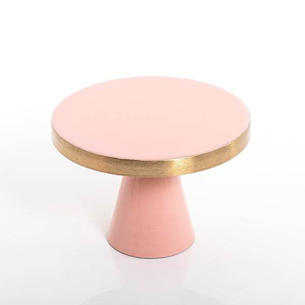 Round metal stand for cake
