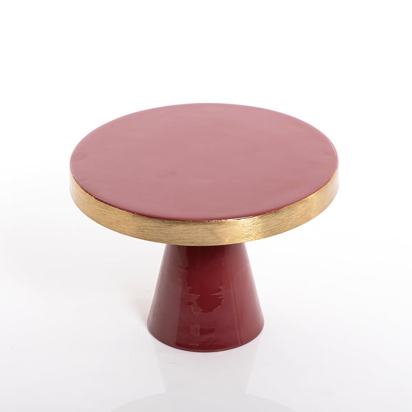 Round metal stand for cake