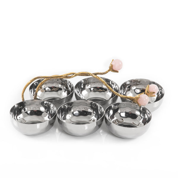 Metal nuts bowl