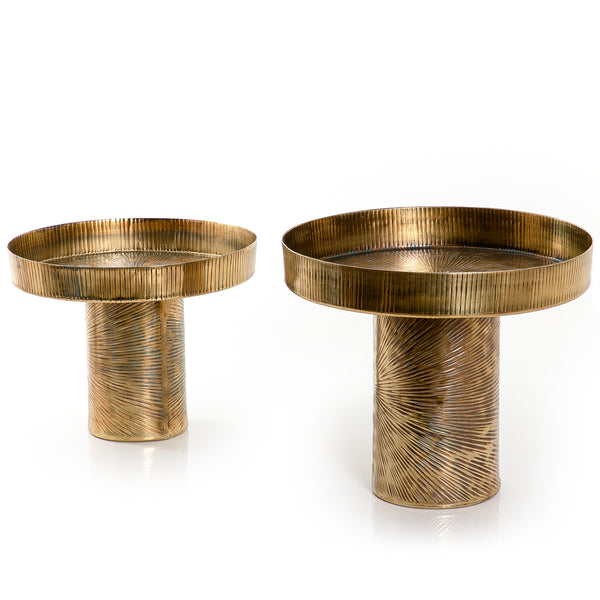 Set Of 2 Metal Stands