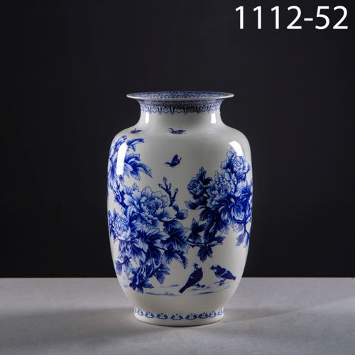 Blue And White Ceramic Vase