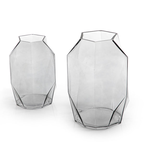 Set OF 2 glass Vases