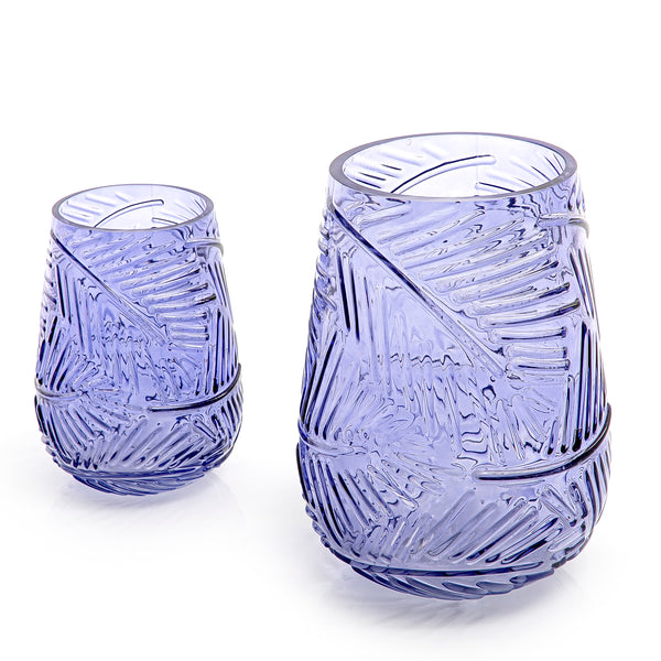 Set OF 2 glass Vases