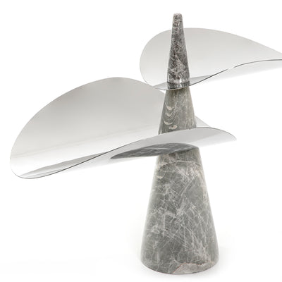 Marble stand silver
