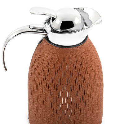 مطاره معدن بغلاف جلدي