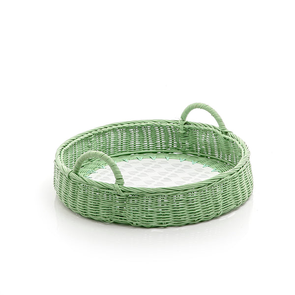 Seagrass And Rattan Tray