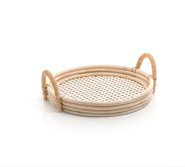 Seagrass And Rattan Tray