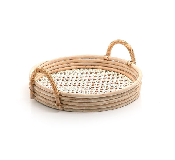 Seagrass And Rattan Tray