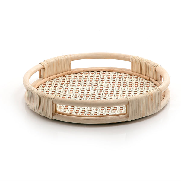 Seagrass And Rattan Tray