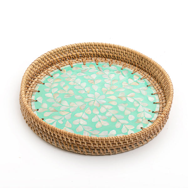 Green round Vitnami Mop Tray