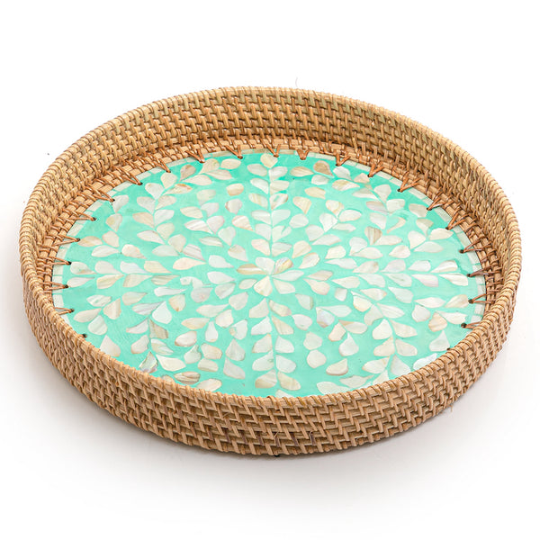 Green round Vitnami Mop Tray