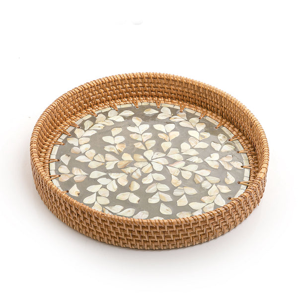 Grey round Vitnami Mop Tray