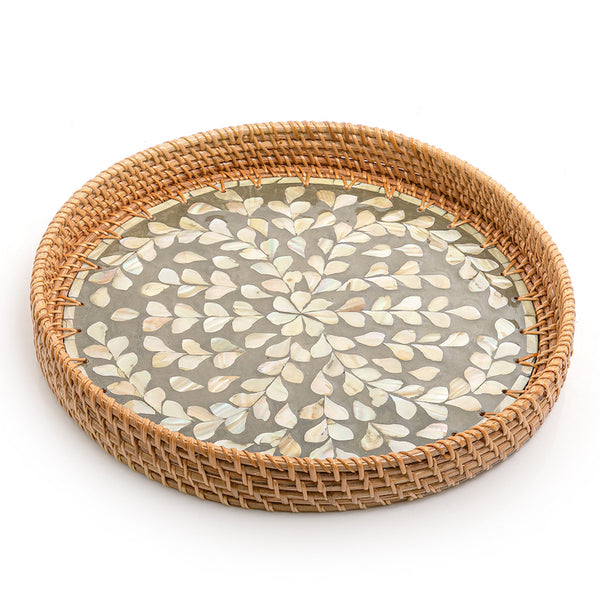 Grey round Vitnami Mop Tray