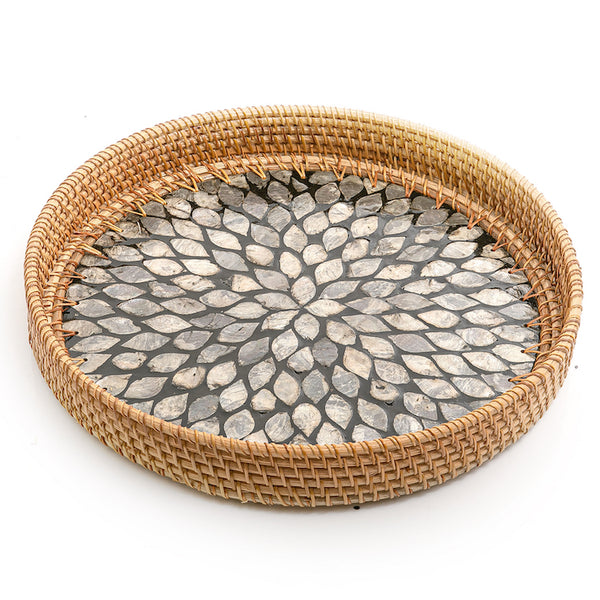 Grey round Vitnami Mop Tray