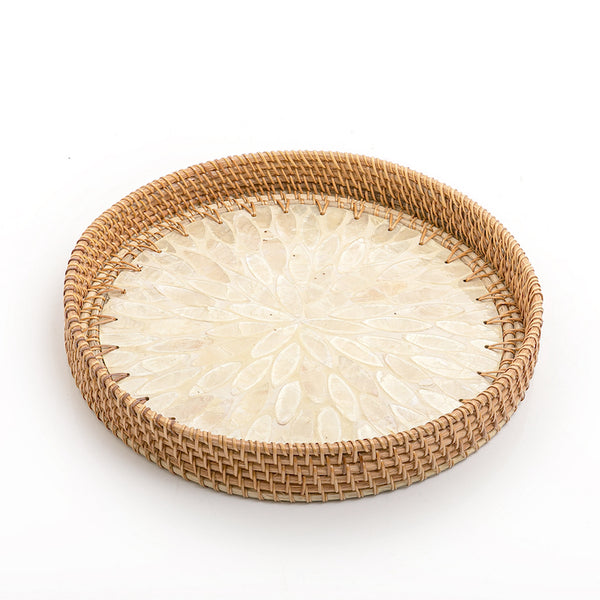 White round Vitnami Mop Tray