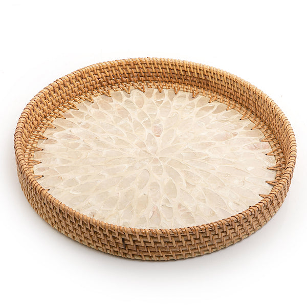 White round Vitnami Mop Tray