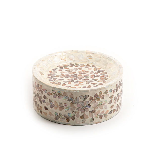 Beige Cylindrical Vietnamese Mop Stand
