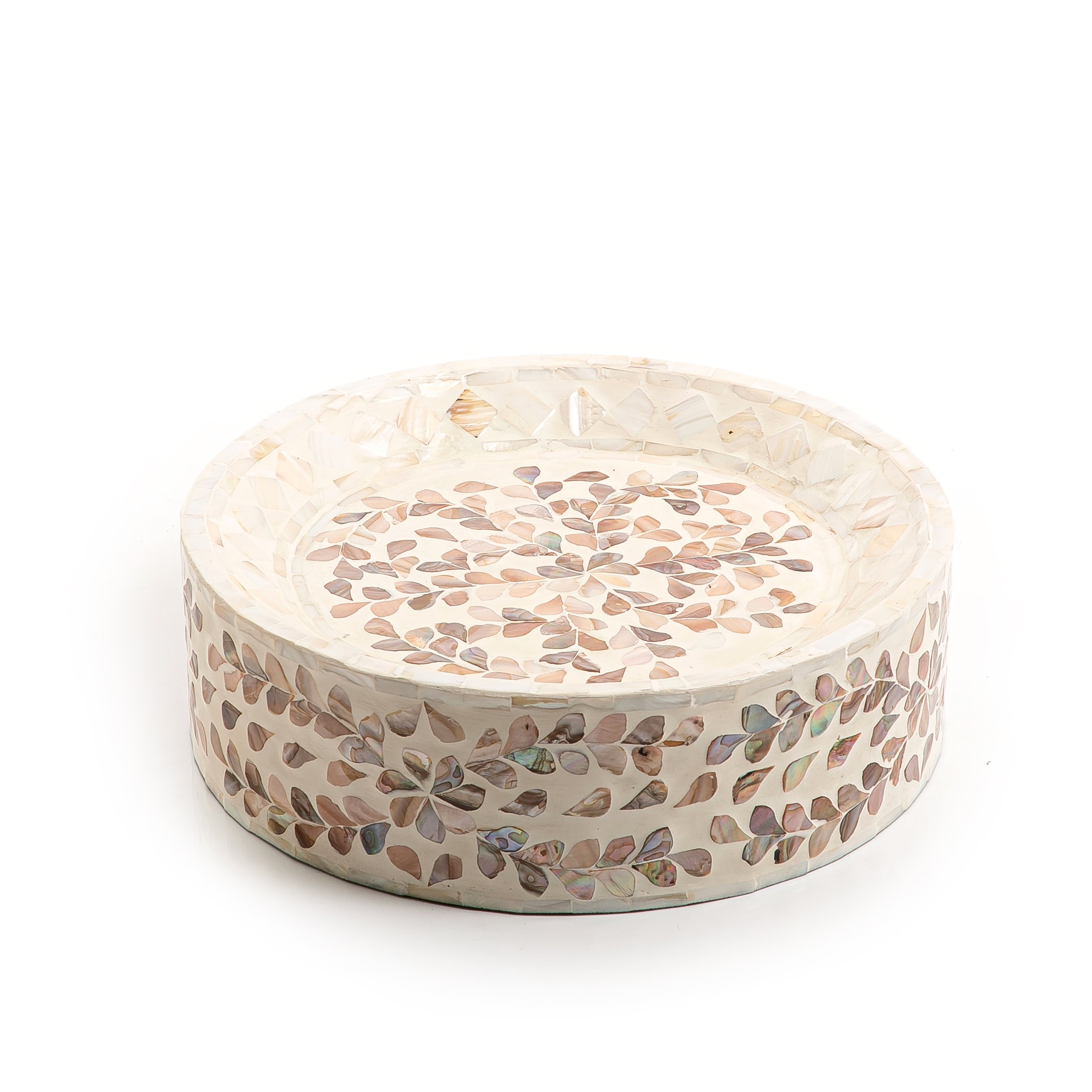 Beige Cylindrical Vietnamese Mop Stand