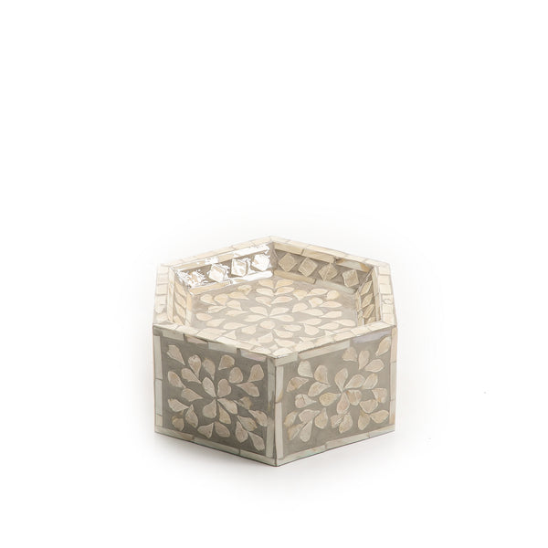 Silver Hexagon Vietnamese Mop Stand
