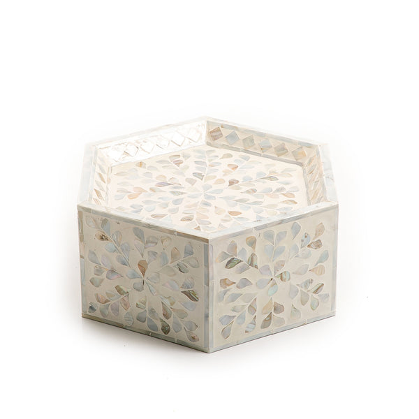 Beige Hexagon Vietnamese Mop Stand