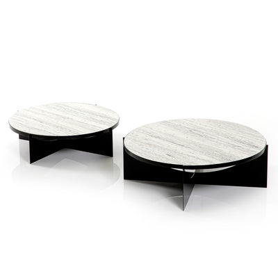 طقم 2 استاند رخام بقاعده معدن