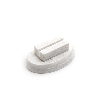 Marble Cards Stand - Oval
