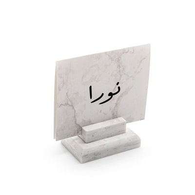 Marble Card Stand