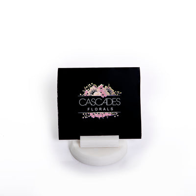 Marble Cards Stand - Round