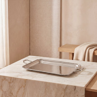 Metal serving tray - small