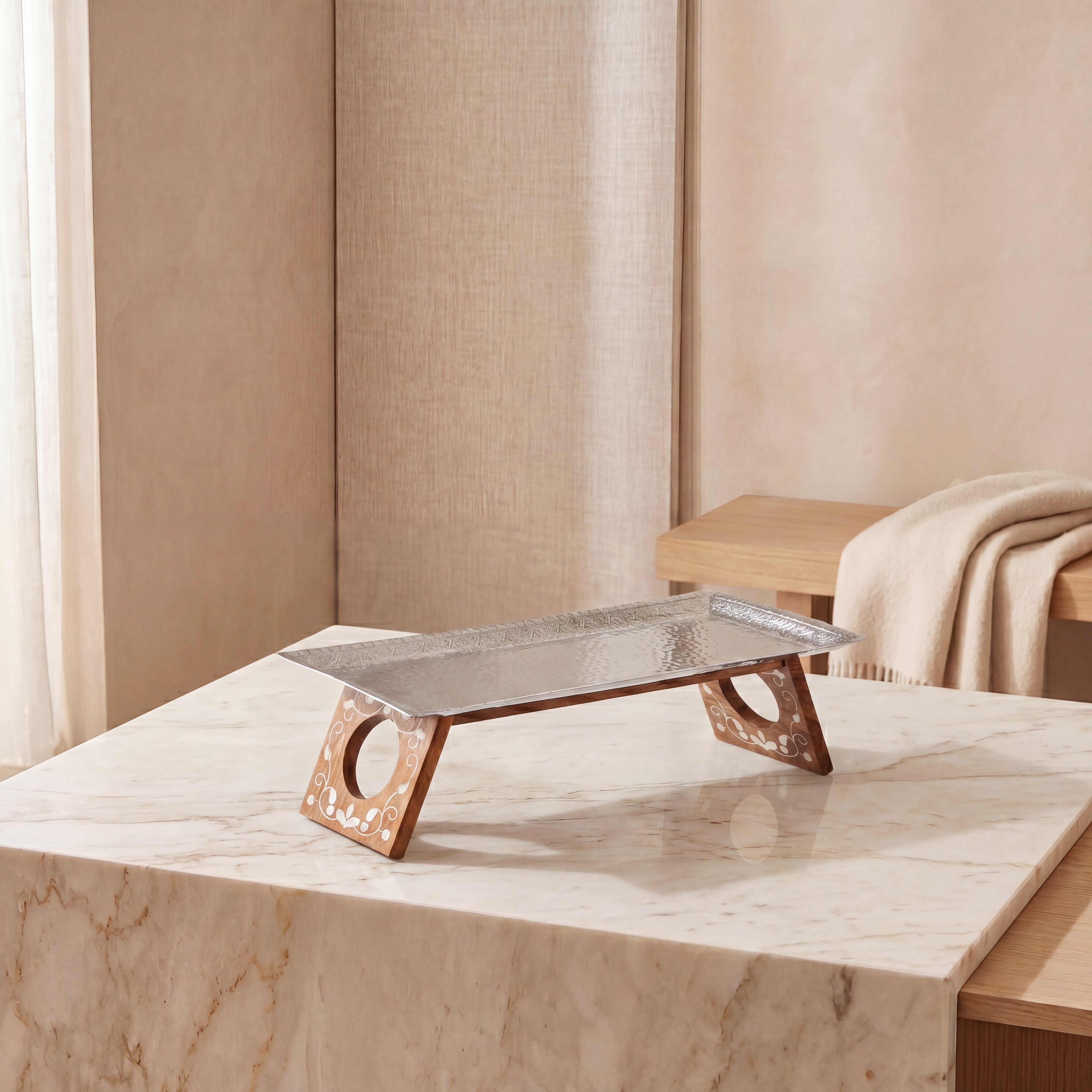 Rectangle Aluminum Tray - Medium