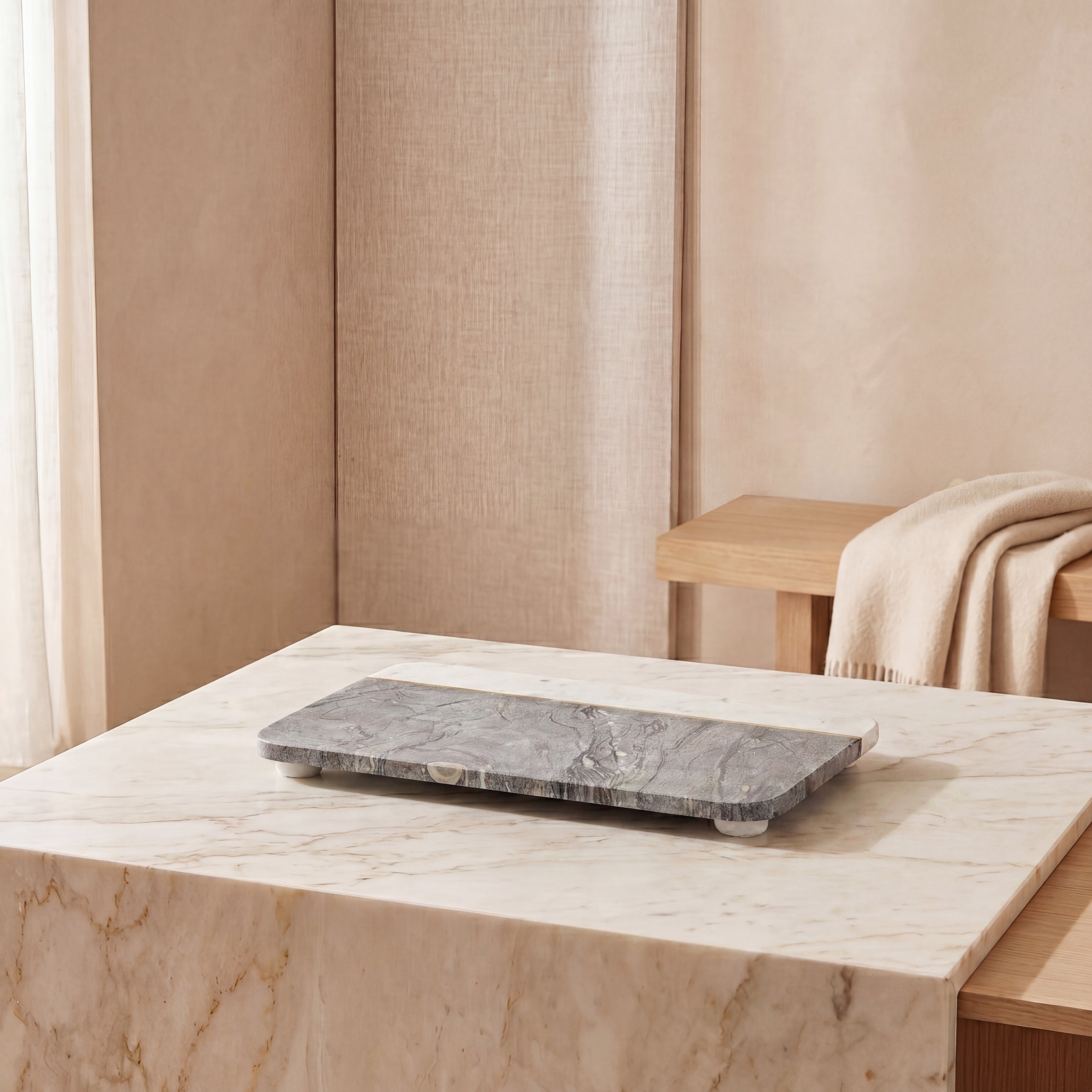 Marble tray