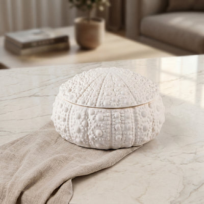 Round Pottery Bowl and Cover