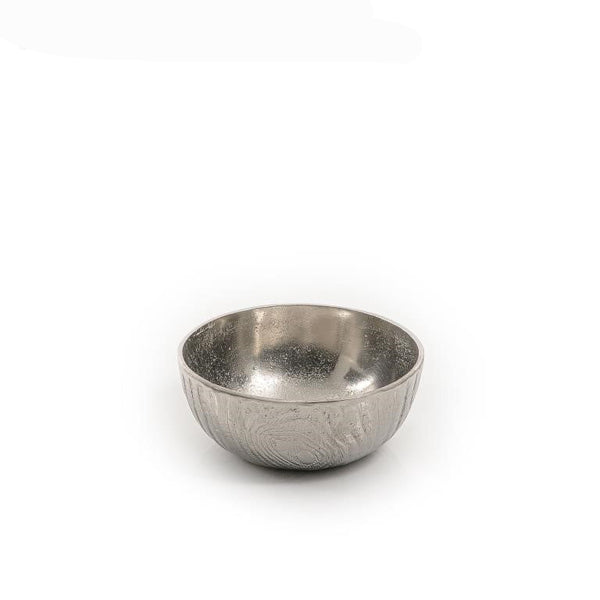 سطانية دائرية من المعدن - فضي