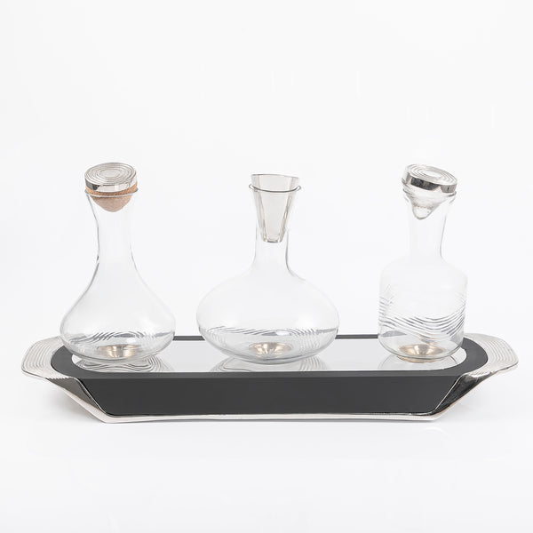 Set of 3 Jars with Tray